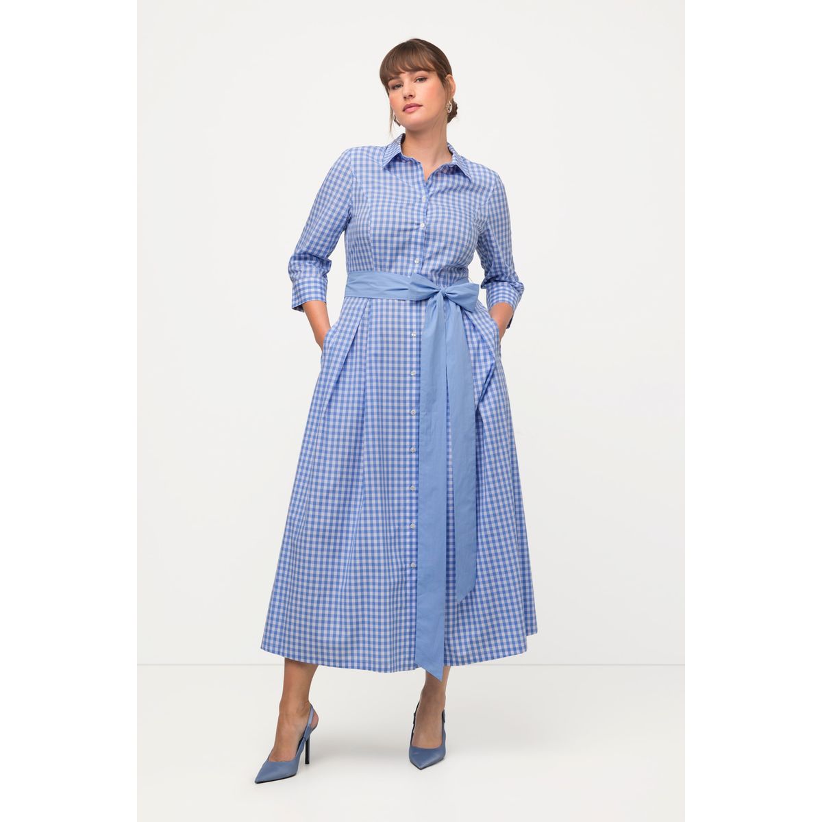 Chemise vichy bleu discount femme