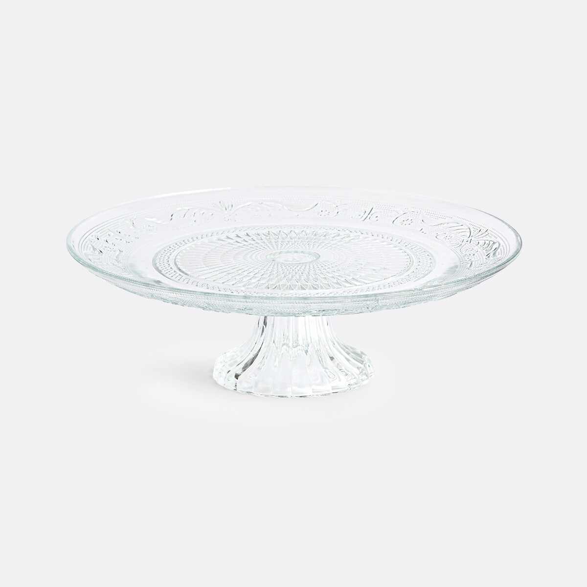 Présentoir à gâteaux/tartes, en verre, Palerre