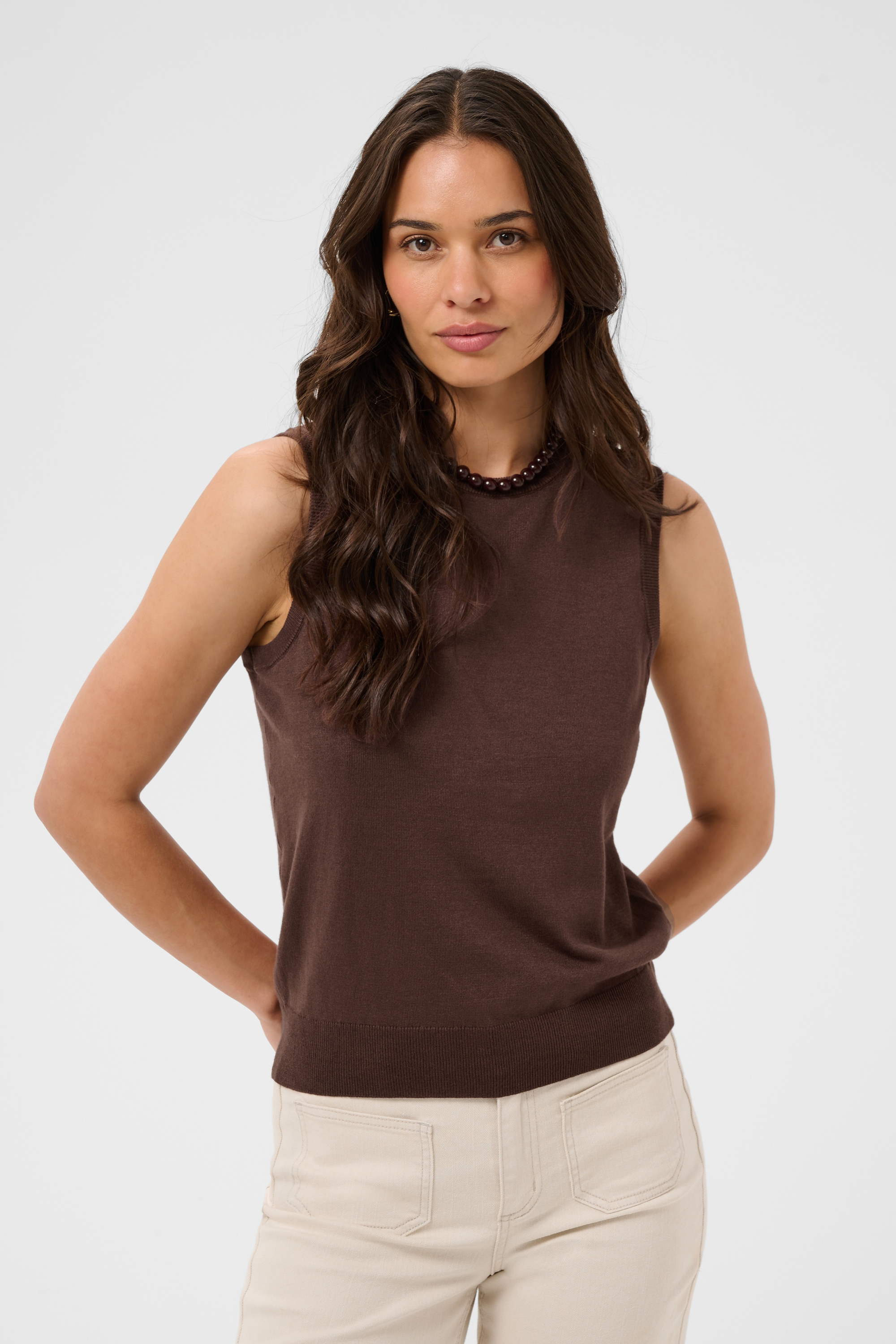 Pullover tricoté, KAFFE