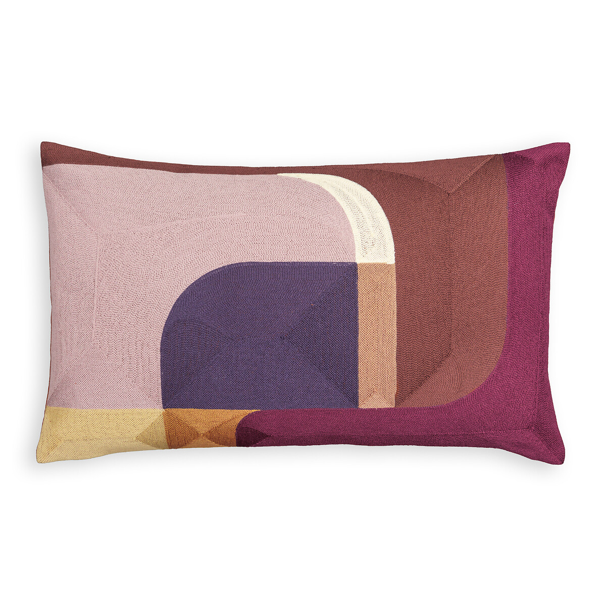 Egia Geometric 100% Cotton Rectangular Cushion Cover