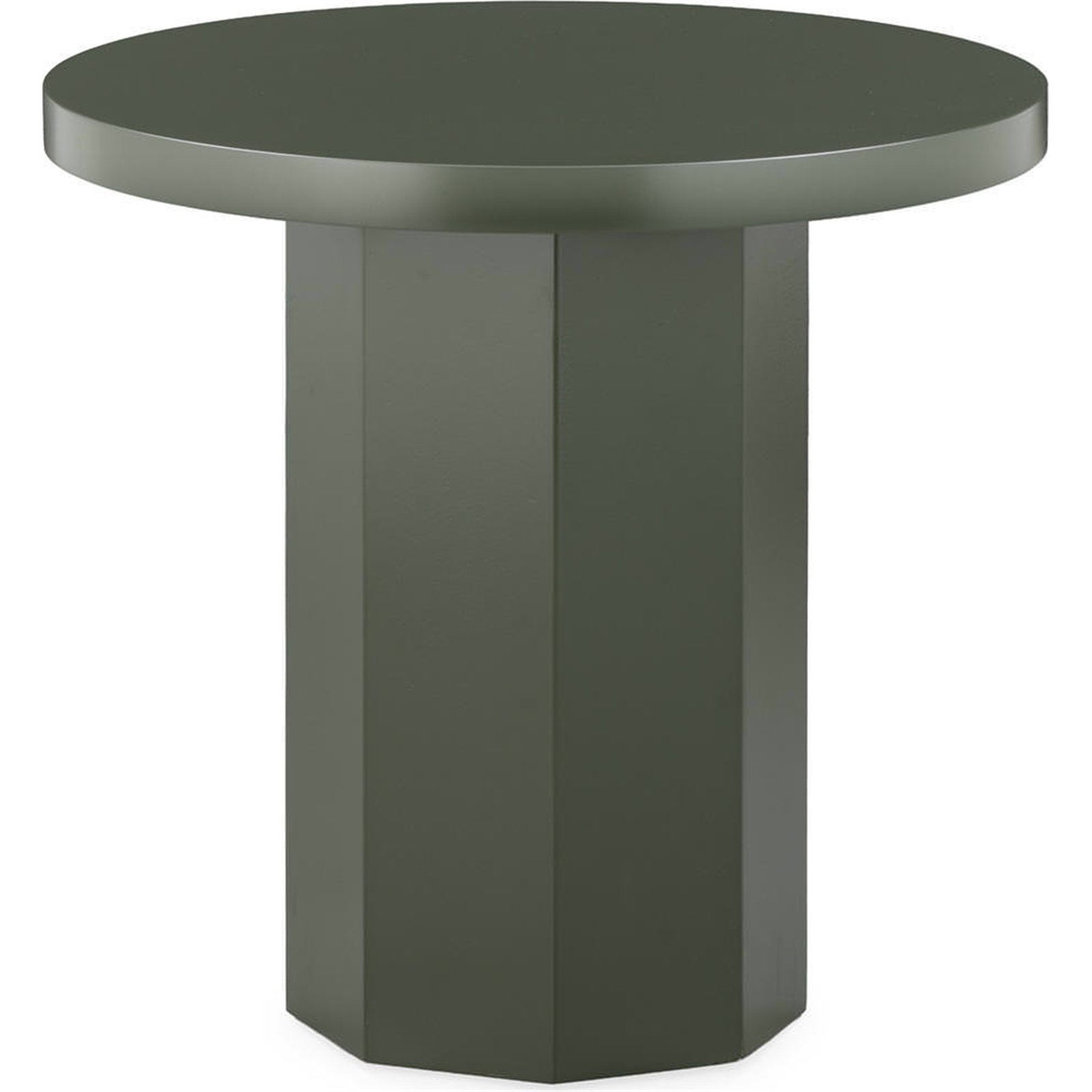 Table d'appoint ronde au piètement sculptural, RECOLLECTION