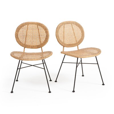 Комплект из 2 стульев из плетеного пластика Rubis LA REDOUTE INTERIEURS