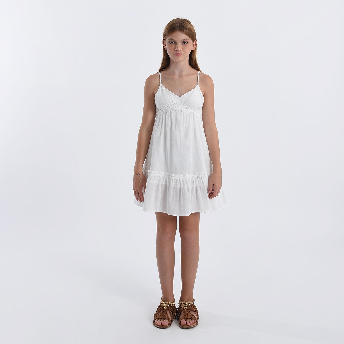 Robe blanche 12 ans La Redoute