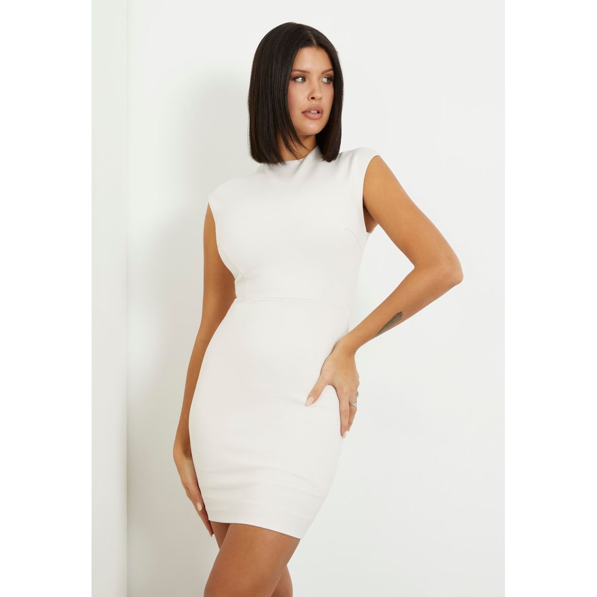 Guess mini robe bodycon en n opr ne Guess La Redoute