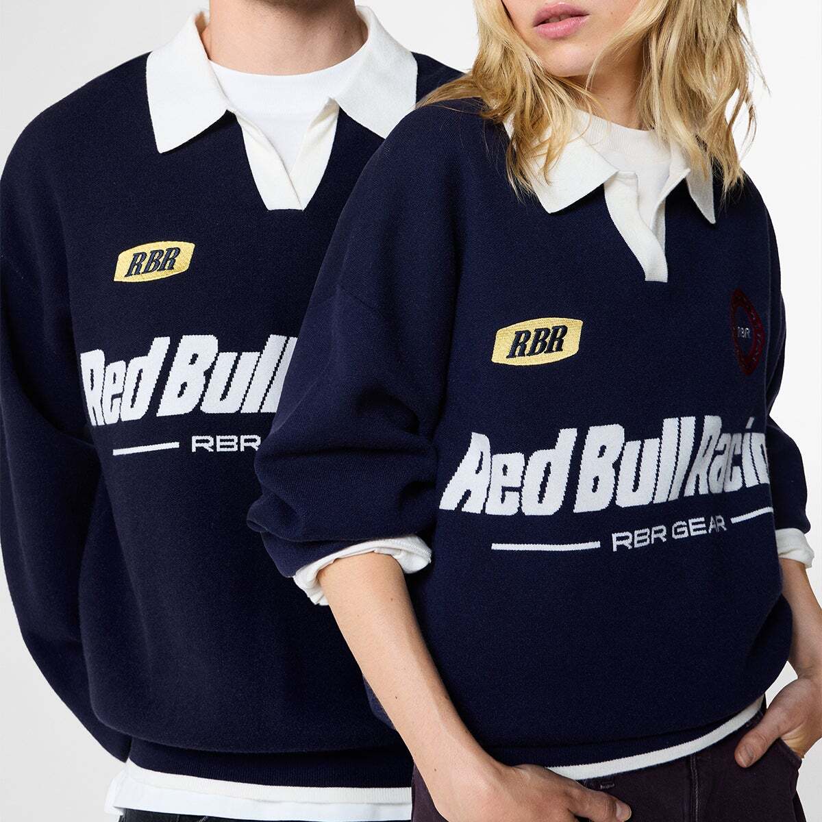 Red Bull Racing Pull En Maille À Col Polo, PEPE JEANS