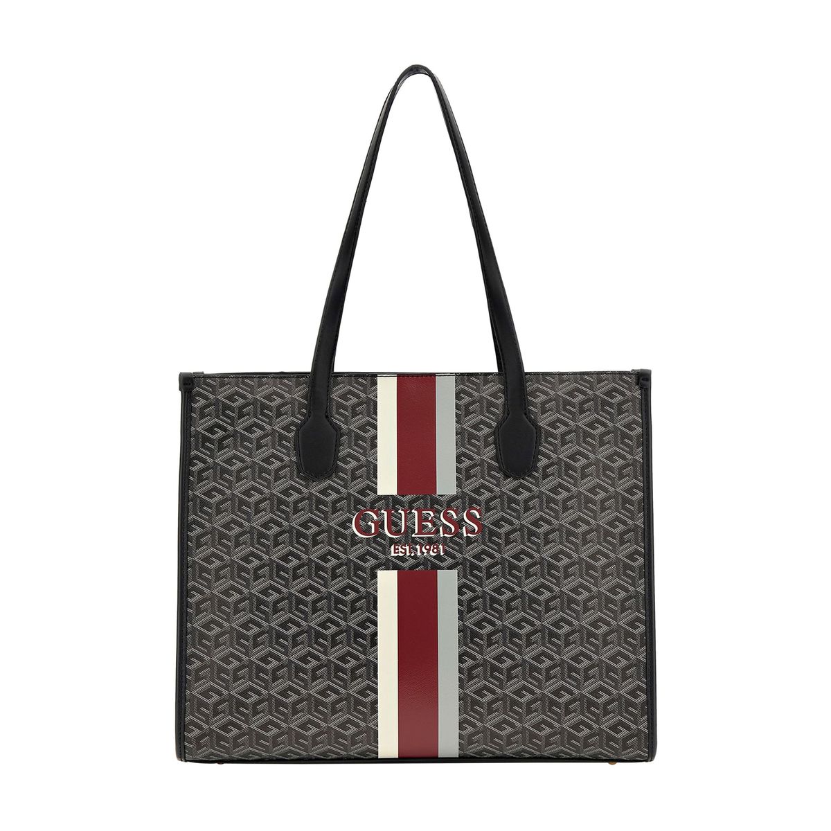 Sac guess gris et noir La Redoute