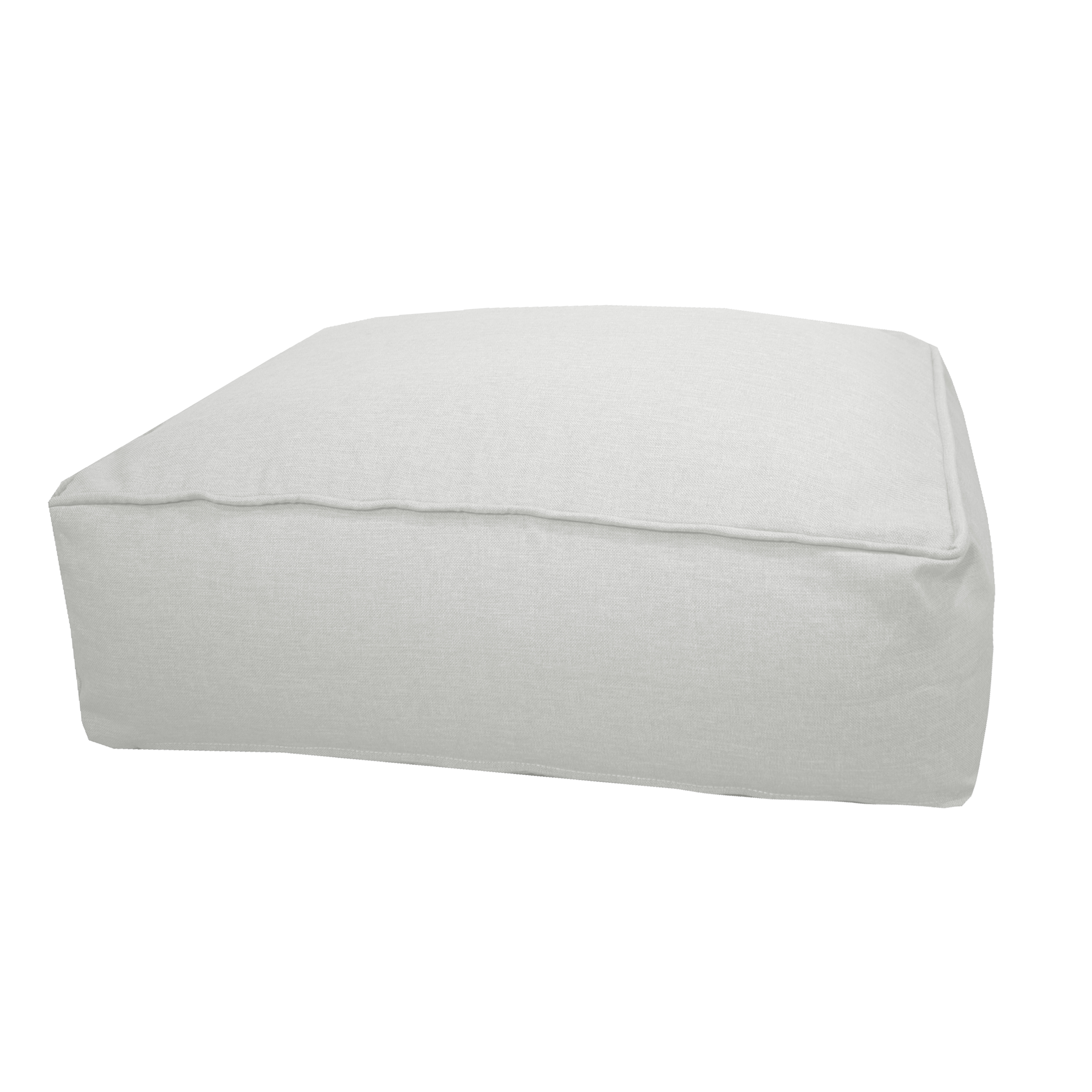 Coussin de sol, repose pieds déhoussable en lin, MX HOME