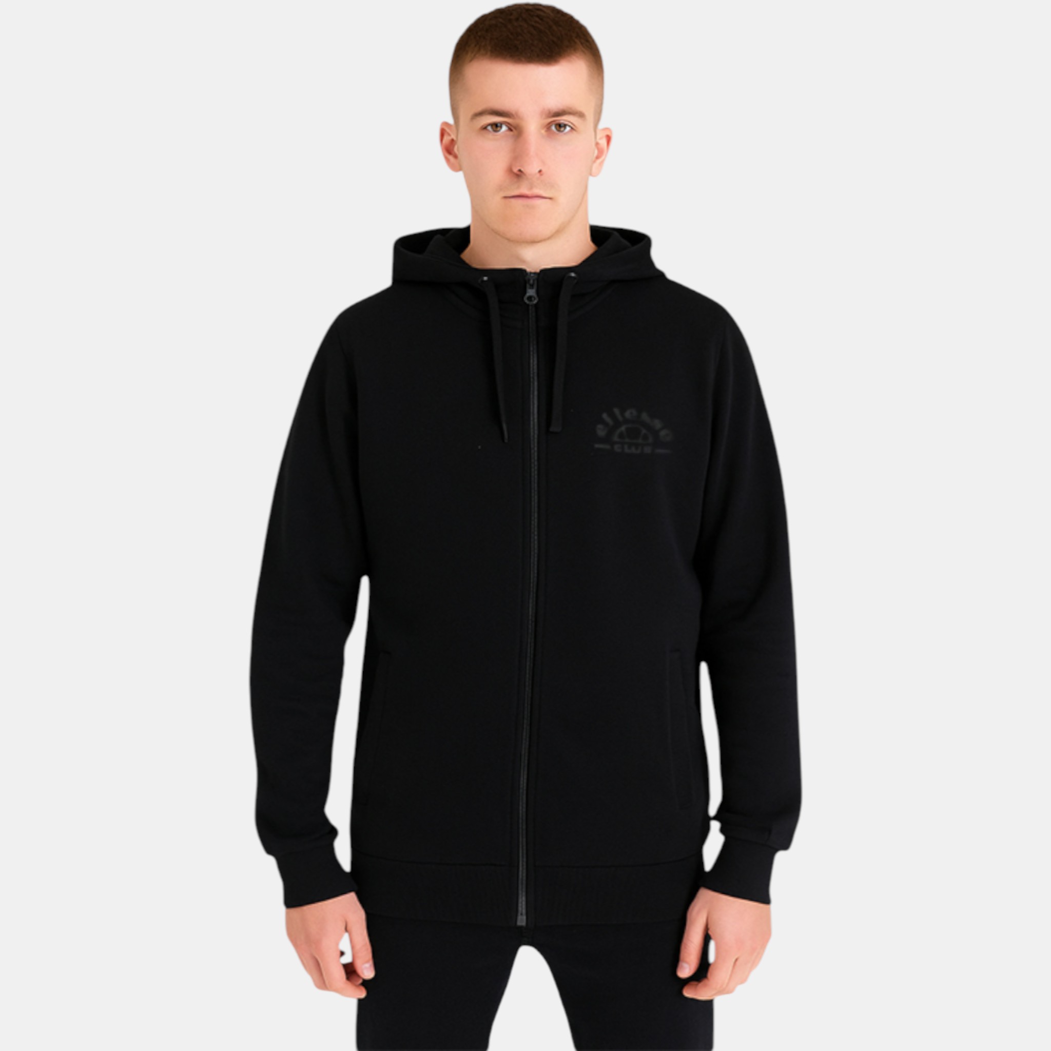 Veste zippée à capuche imprimée, manches longues URBAIN, ELLESSE