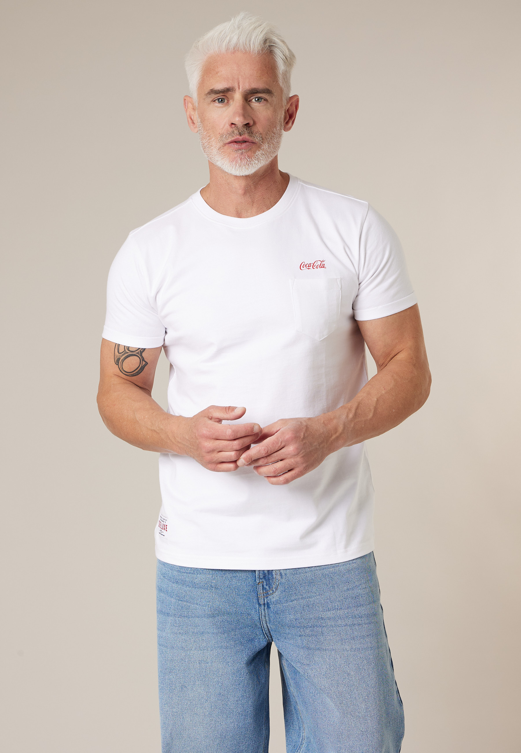T-shirt homme en coton deeluxe x coca-cola PASTRAMI, DEELUXE