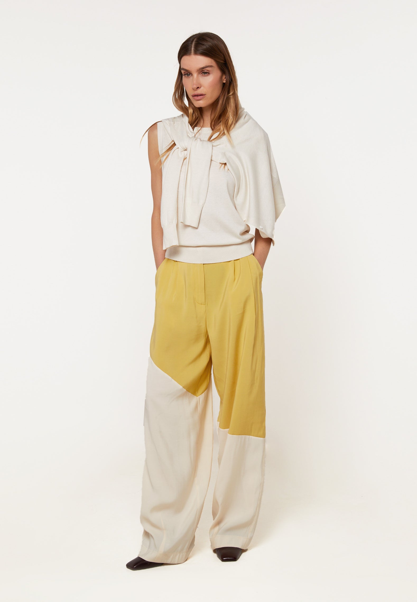 Pantalon large bicolore, RODIER