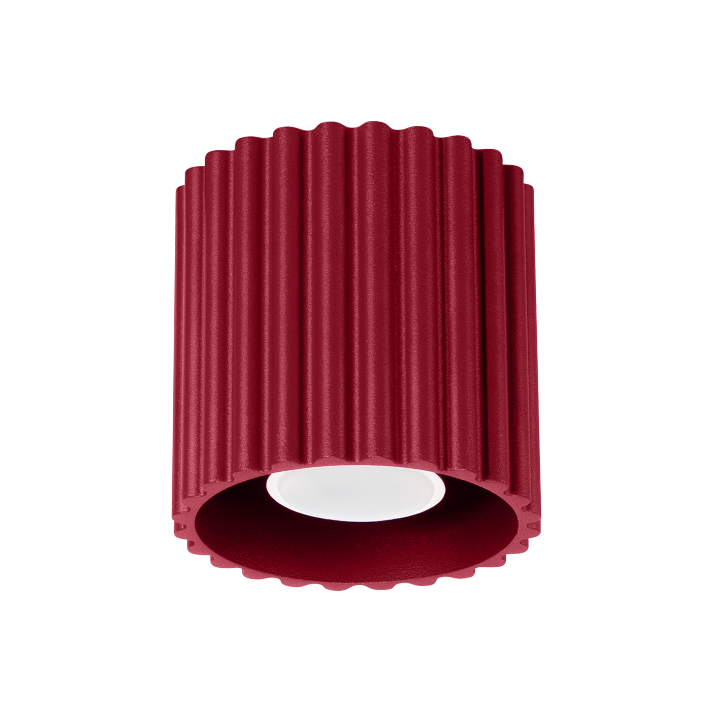 Plafonnier Aluminium Bourgogne GU10 1 Aura, EDEN