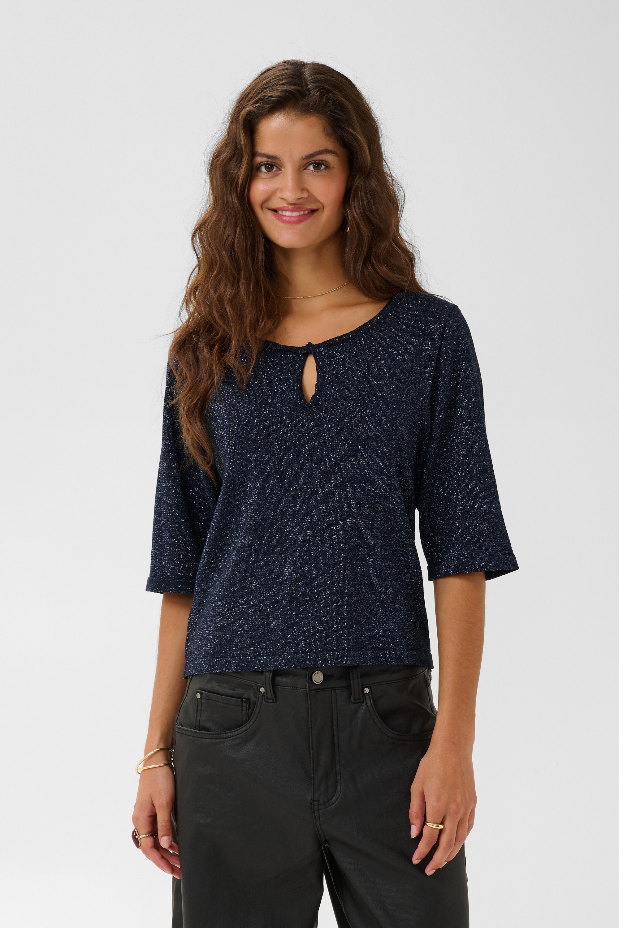Pullover tricoté, CREAM