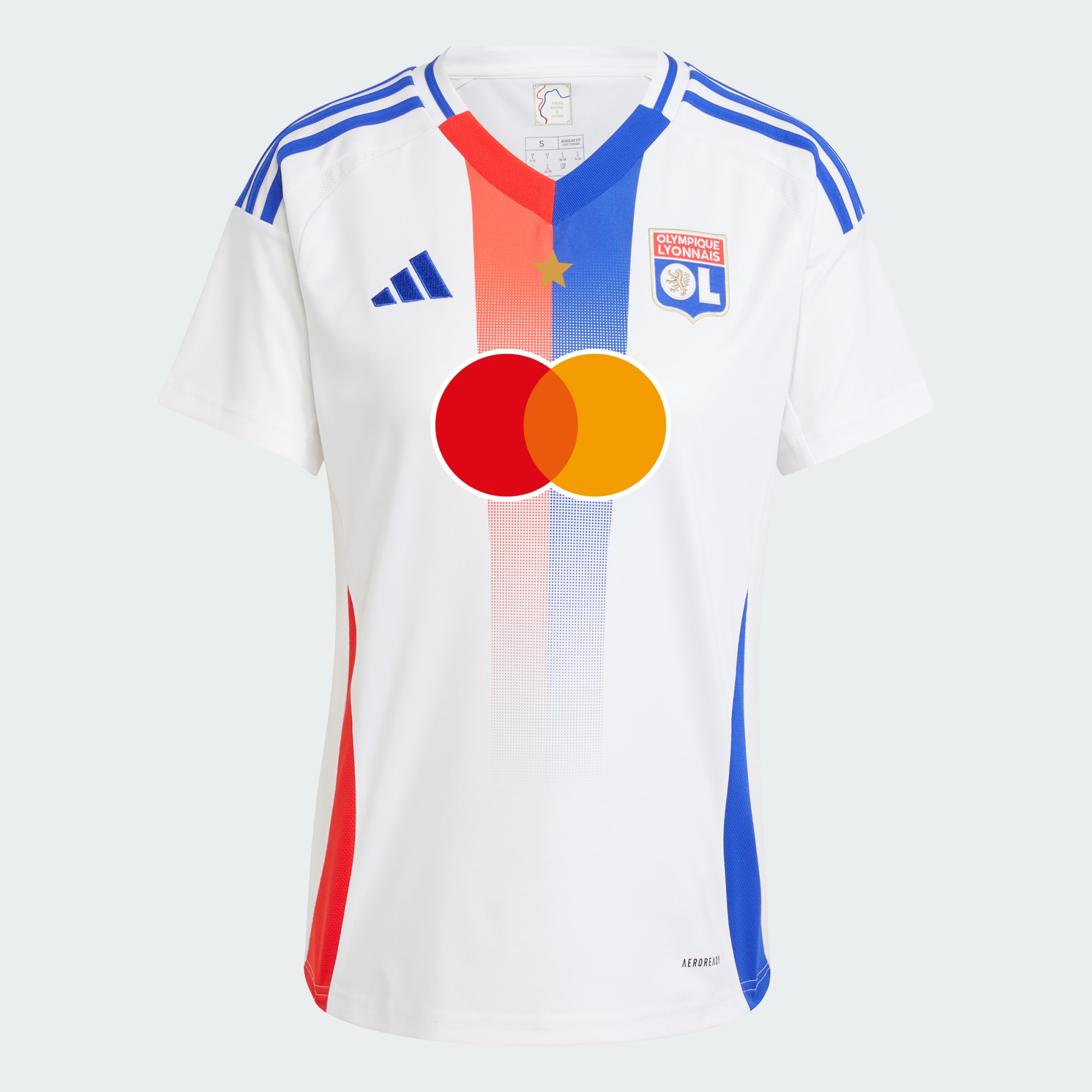 Maillot Domicile Olympique Lyonnais 24/25, adidas Performance