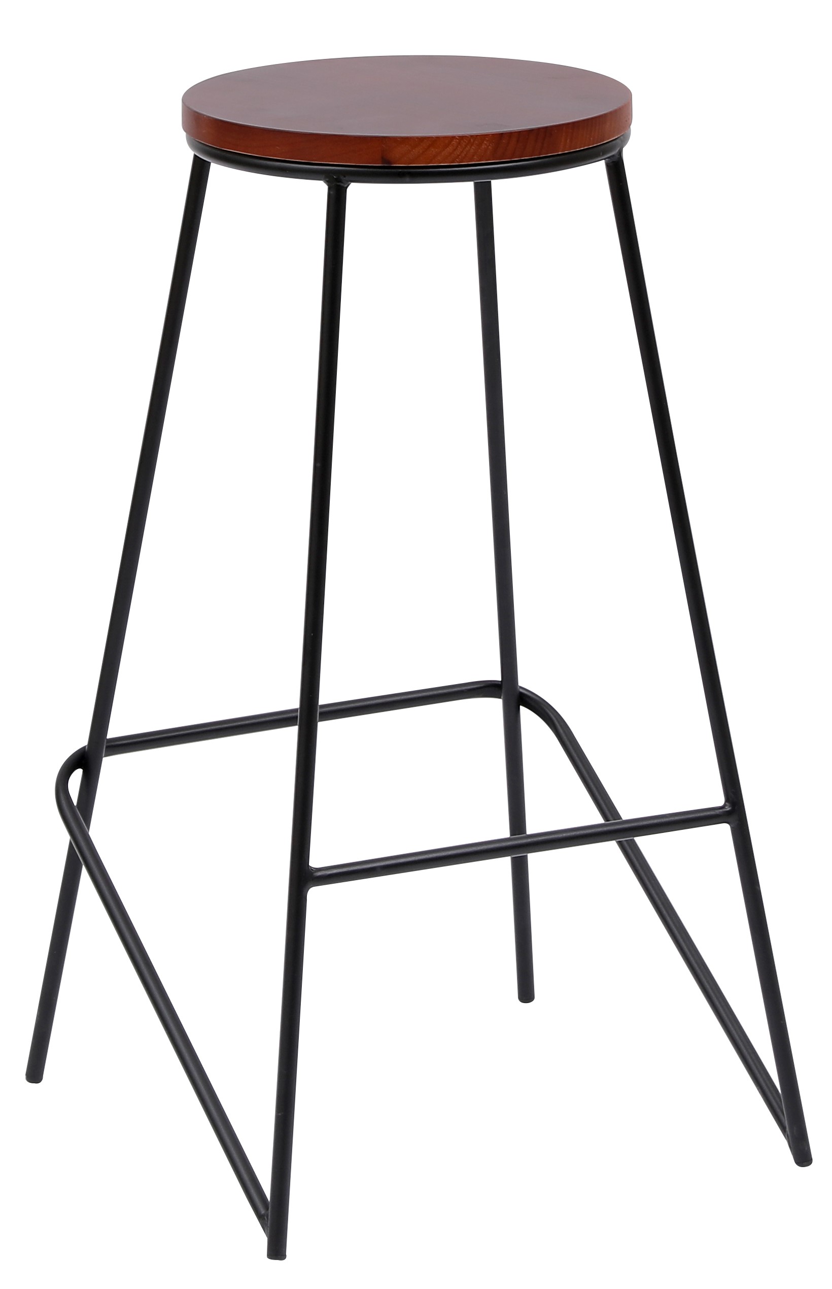 Lot de 4 tabourets de bar en frêne, OXFORD, NORDLYS