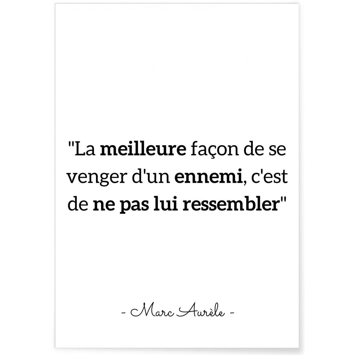 Poster Citation La Redoute