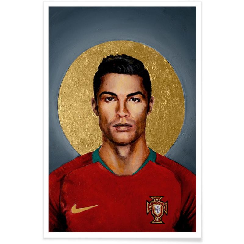 Poster Ronaldo - Affiche ou Cadre Football