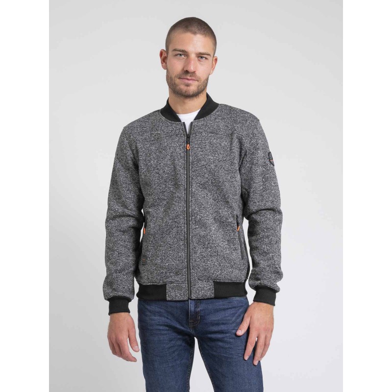 Sweat Zippé Col Montant Waltarek, RITCHIE