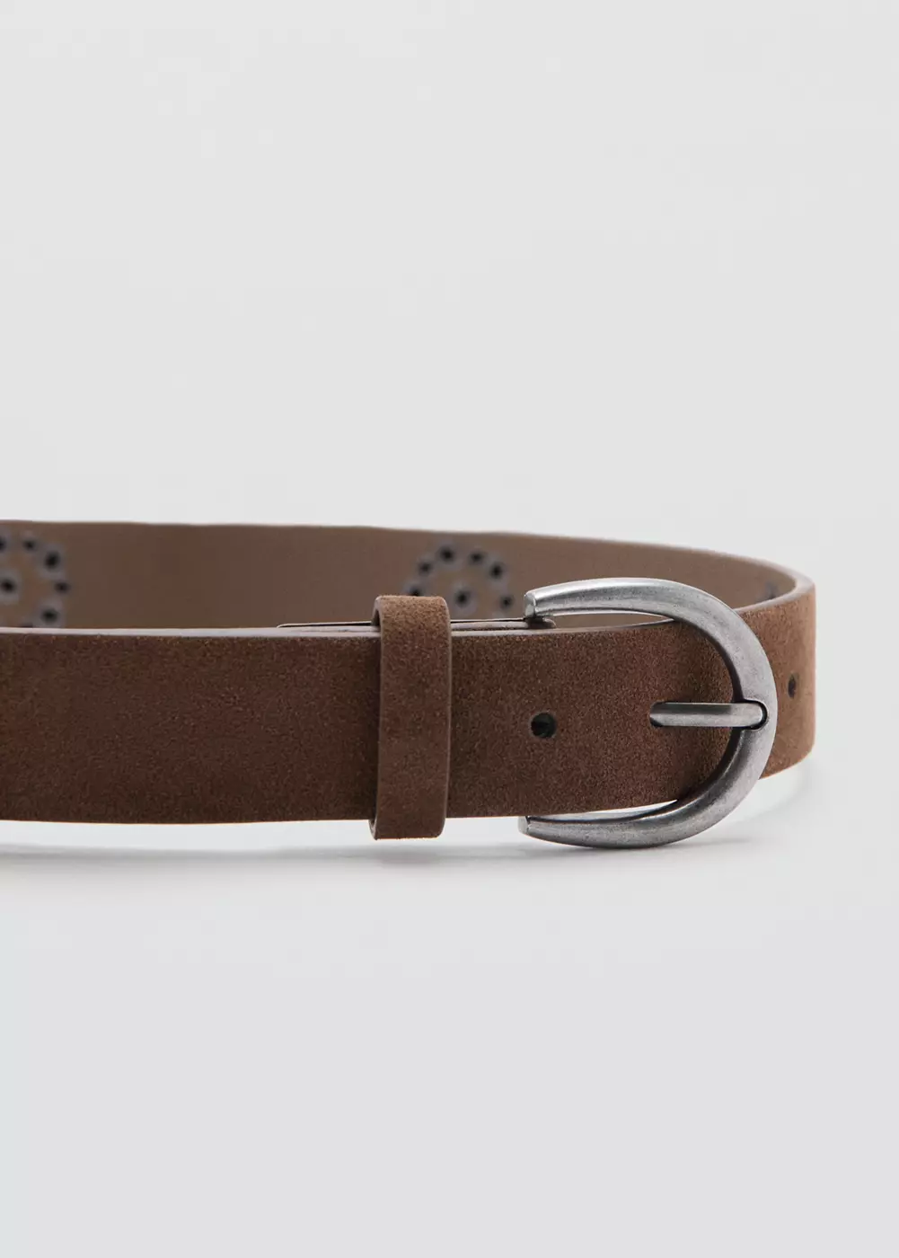 Ceinture en cuir à clous, MANGO KIDS