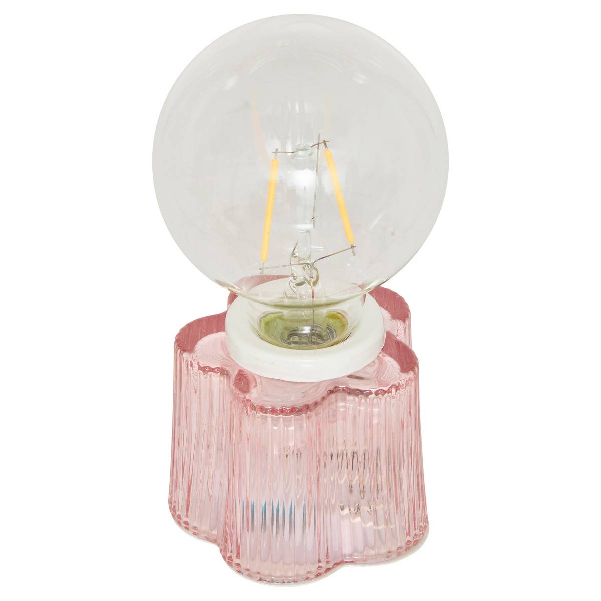 Lampe à poser en verre FLEUR, ATMOSPHERA