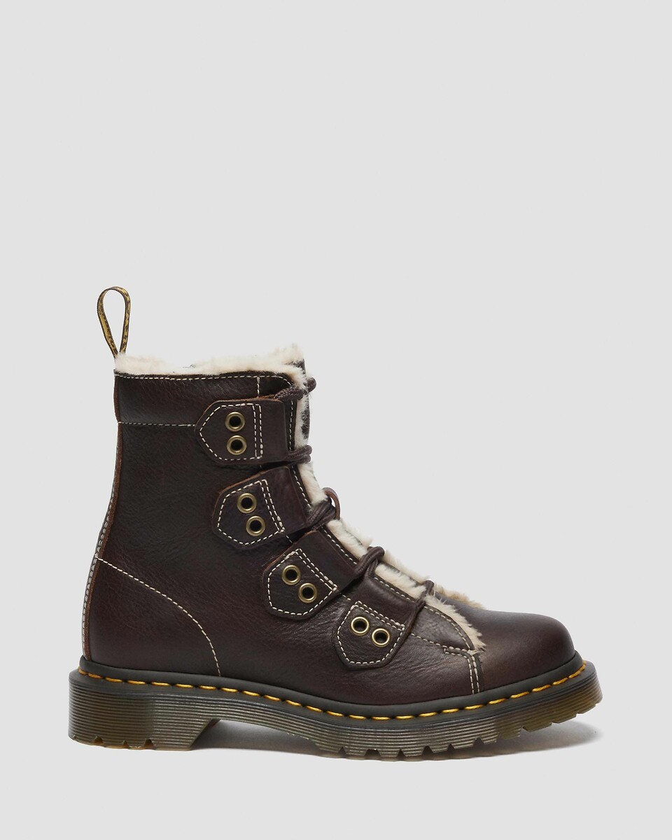 Dr. Martens Botas de piel forradas 1460 Lace to Toe — foto 2