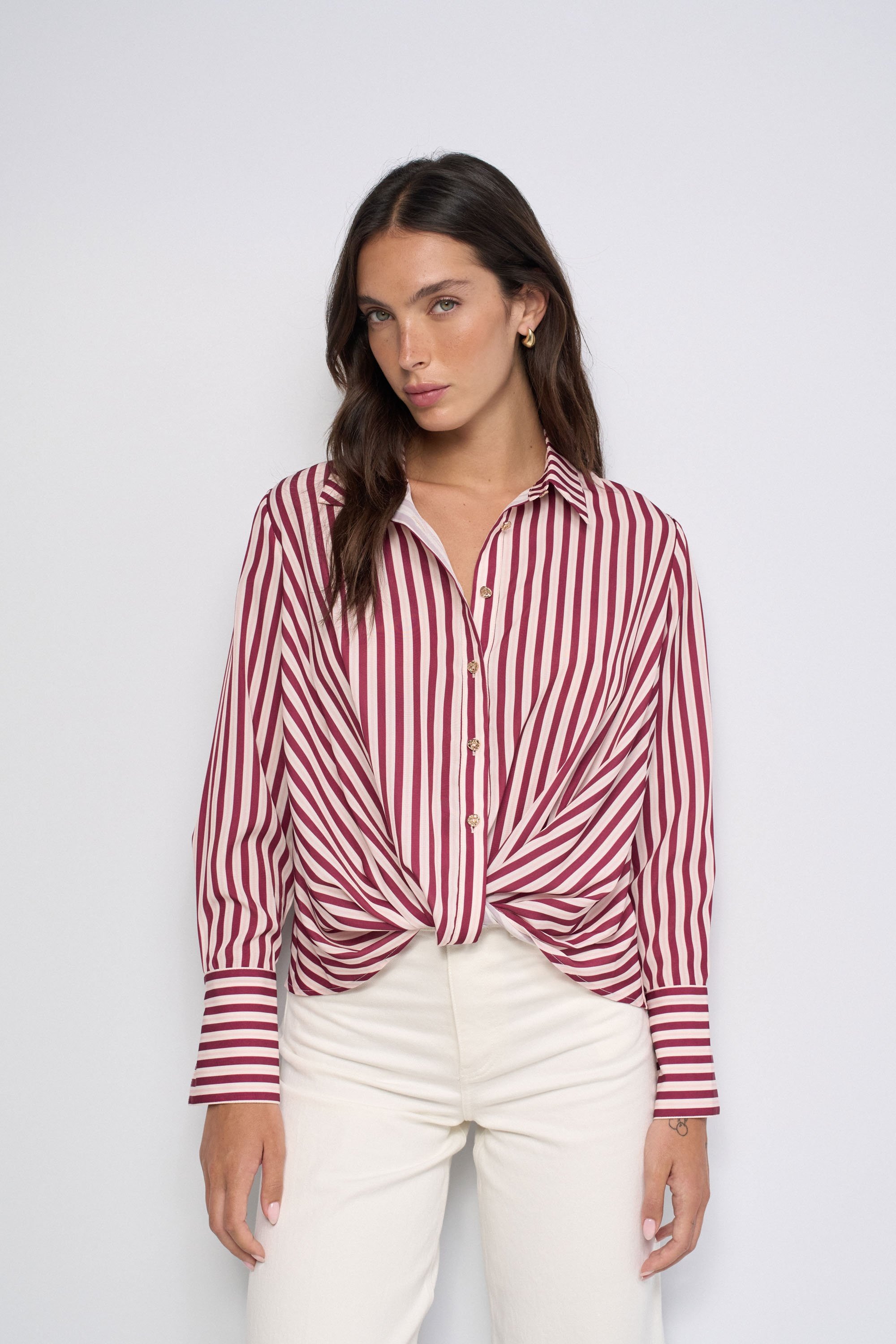 CHEMISE RAYÉE, SALSA JEANS