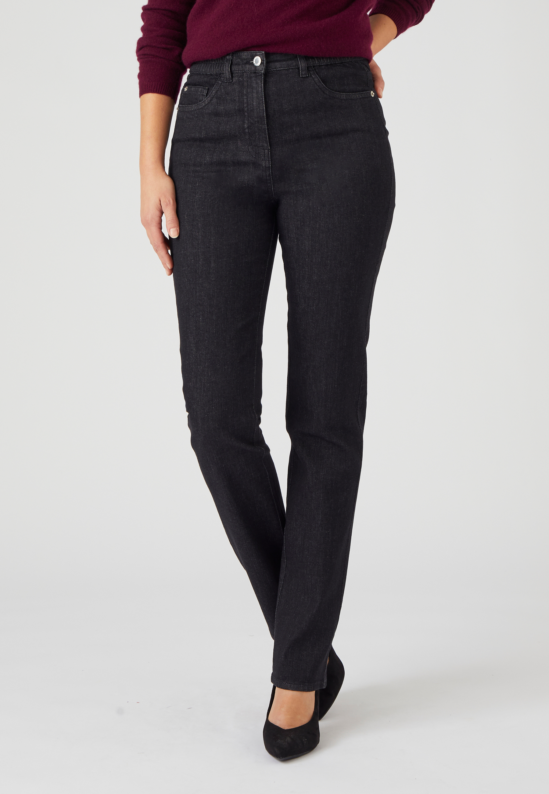 Jean 5 poches - Petite, DAMART