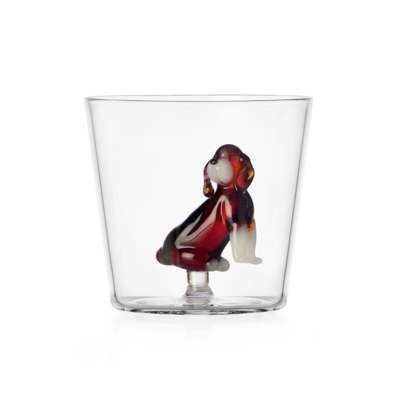 Verre à eau chien basset  DOGS, ICHENDORF