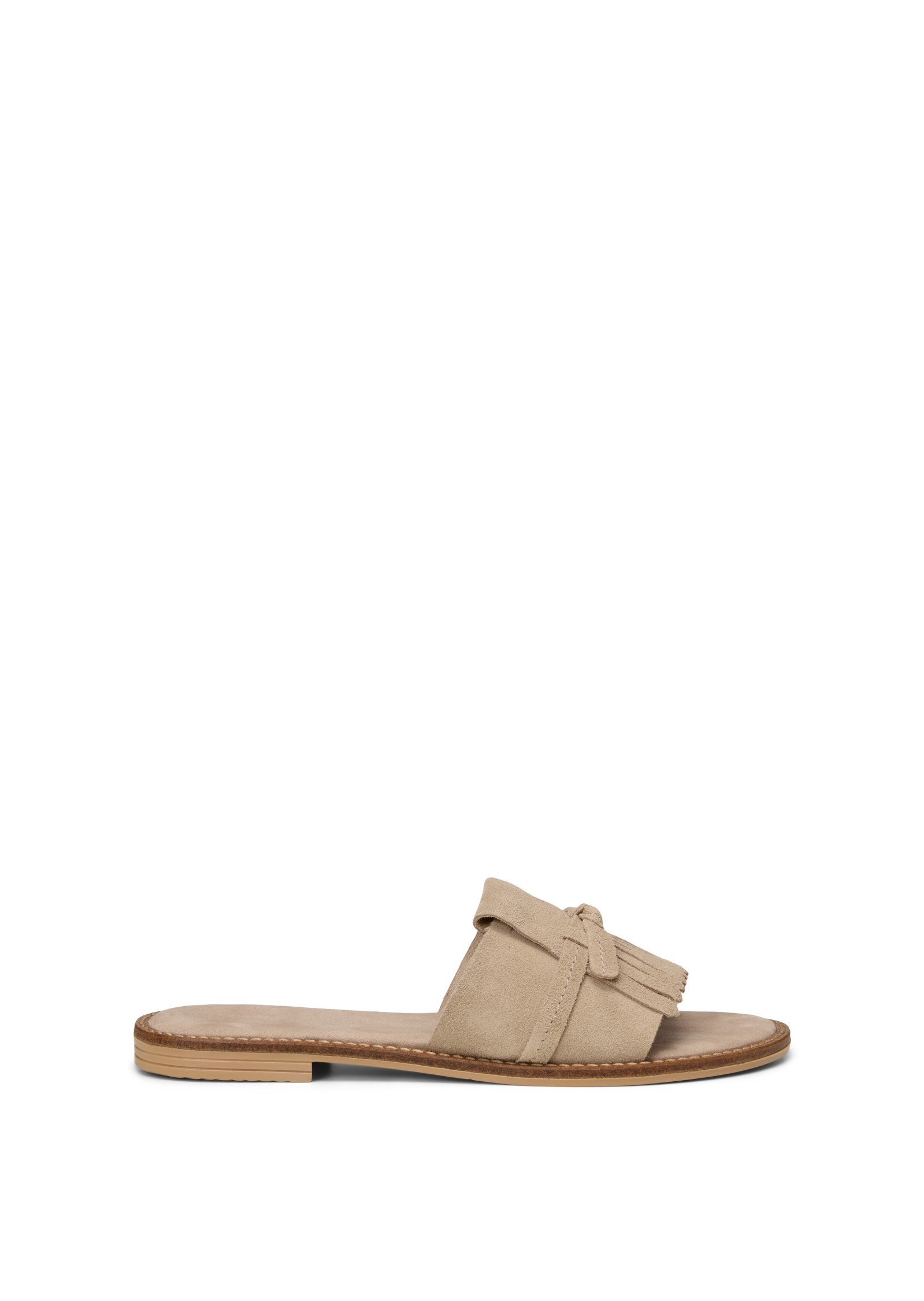 Mule modèle Babette en cuir velours doux, MARC O'POLO