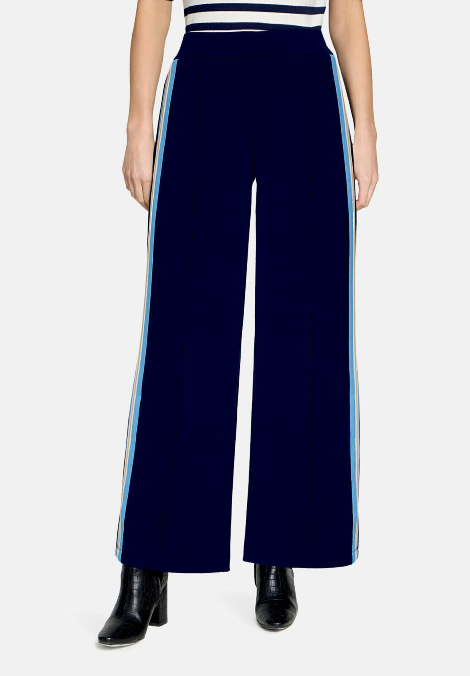 Pantalon casual à galons, CARTOON