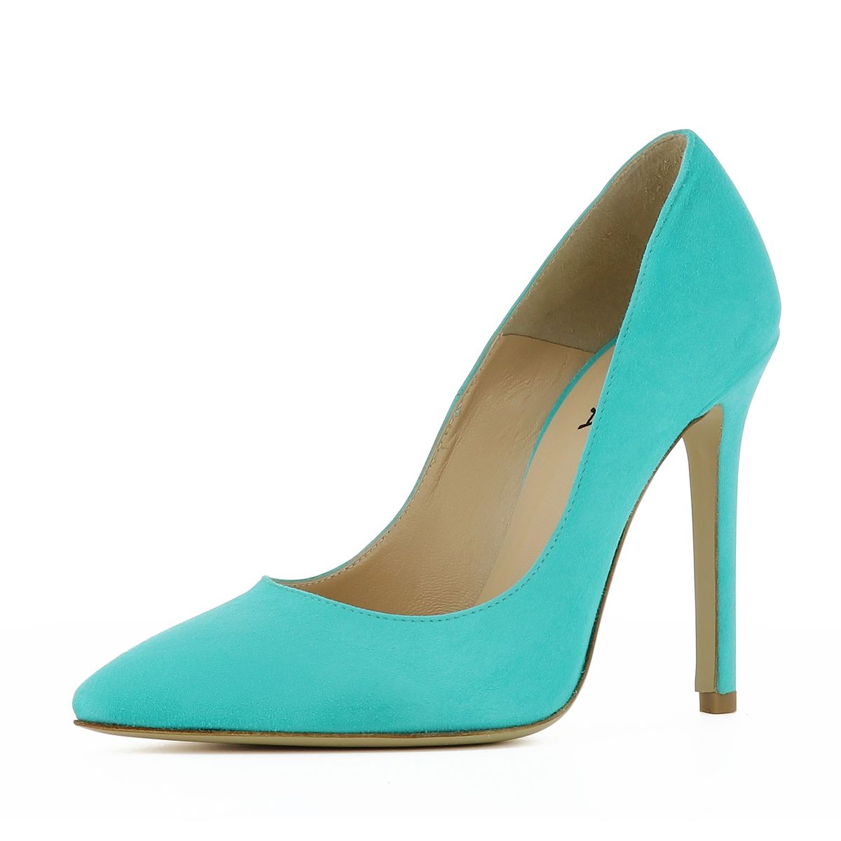 chaussure a talon bleu