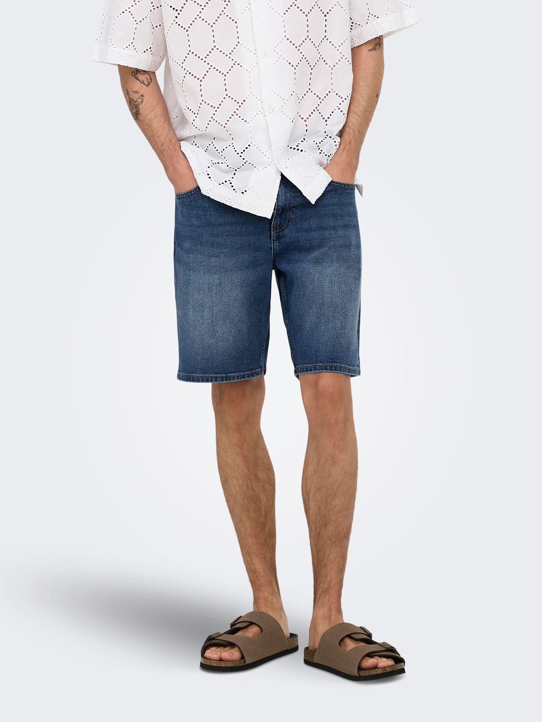 Short En Denim, ONLY & SONS