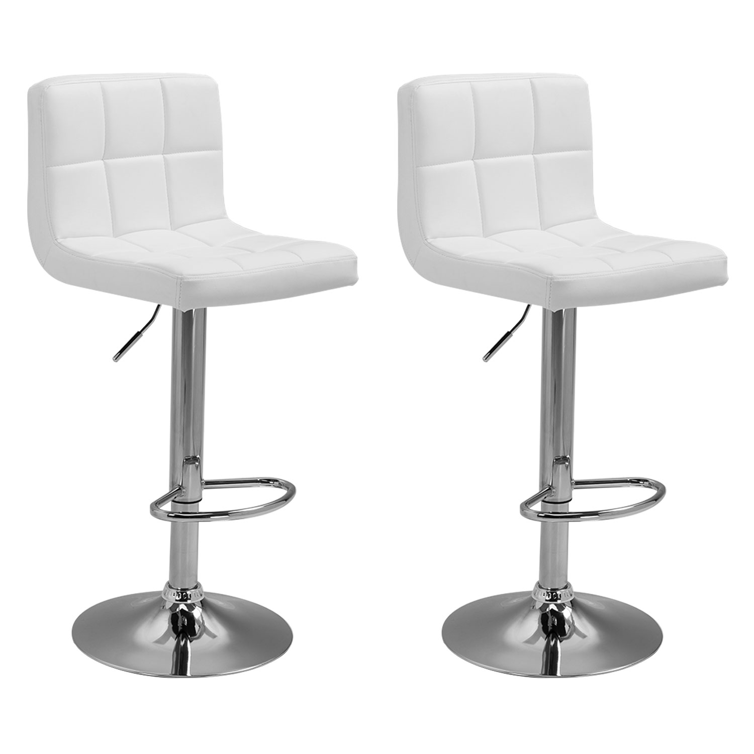 Lot de 2 tabourets de bar, MIKE, HAPPY GARDEN