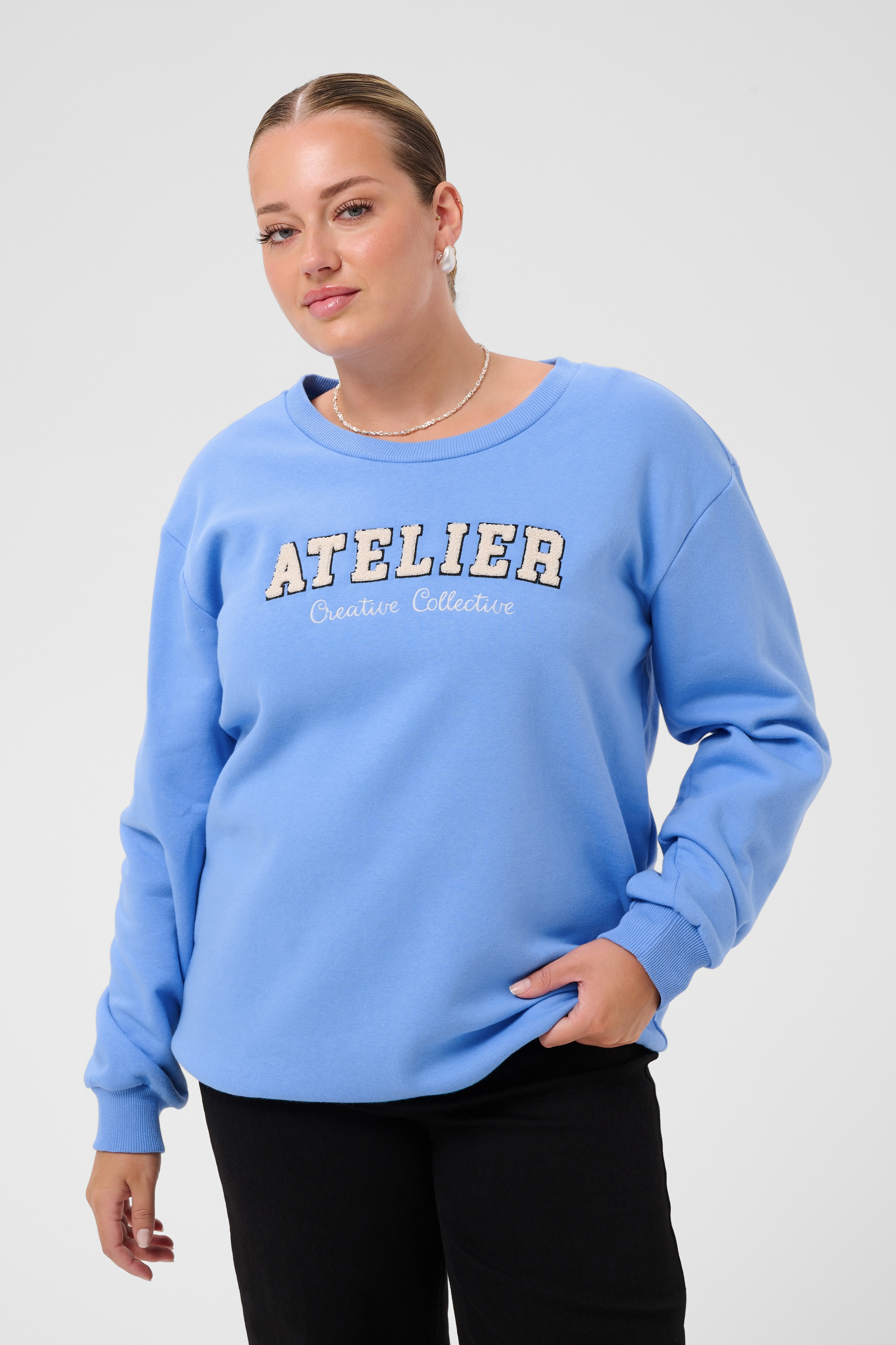 Sweatshirt, KAFFE CURVE