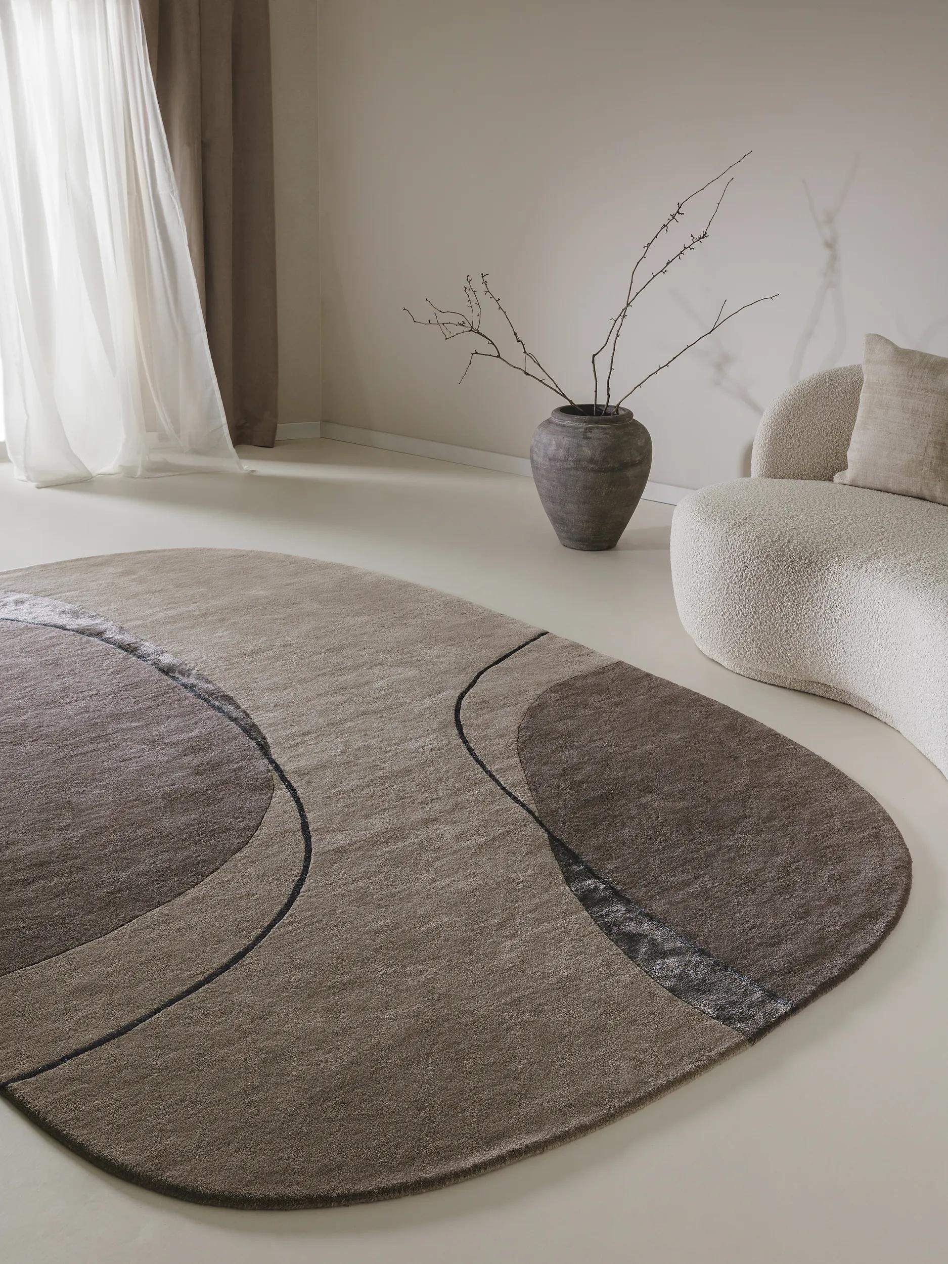 Tapis de laine tufté main SHAPE, BENUTA