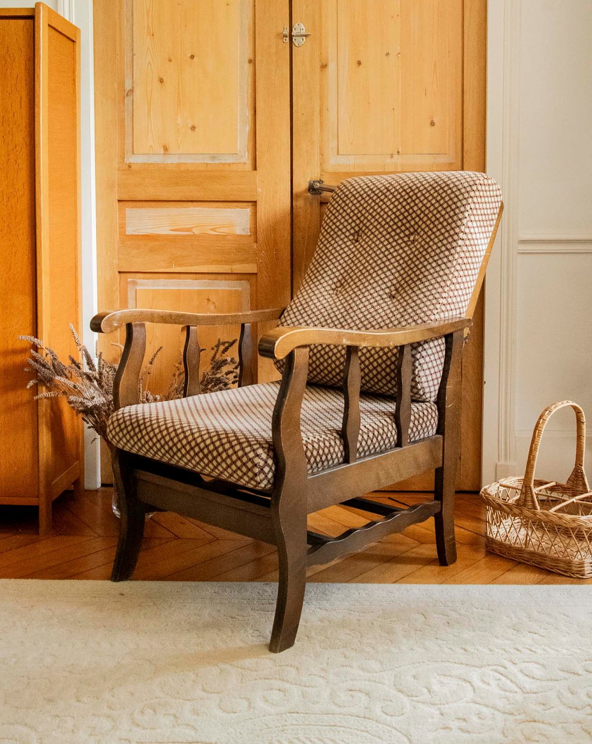 Fauteuil pliable et ajustable Ernest N°1076 - Bon état, DEBONGOUT