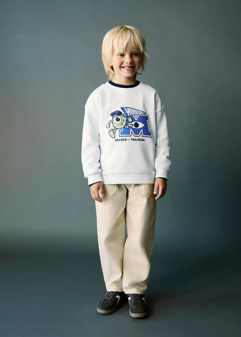 Sweat-shirt Monstres & Cie, MANGO BABY