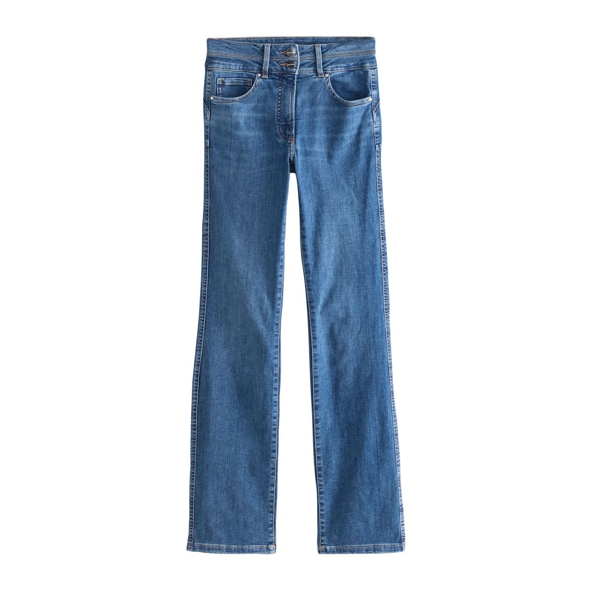 Jean bootcut slim sculptant et rehaussant, NEXT