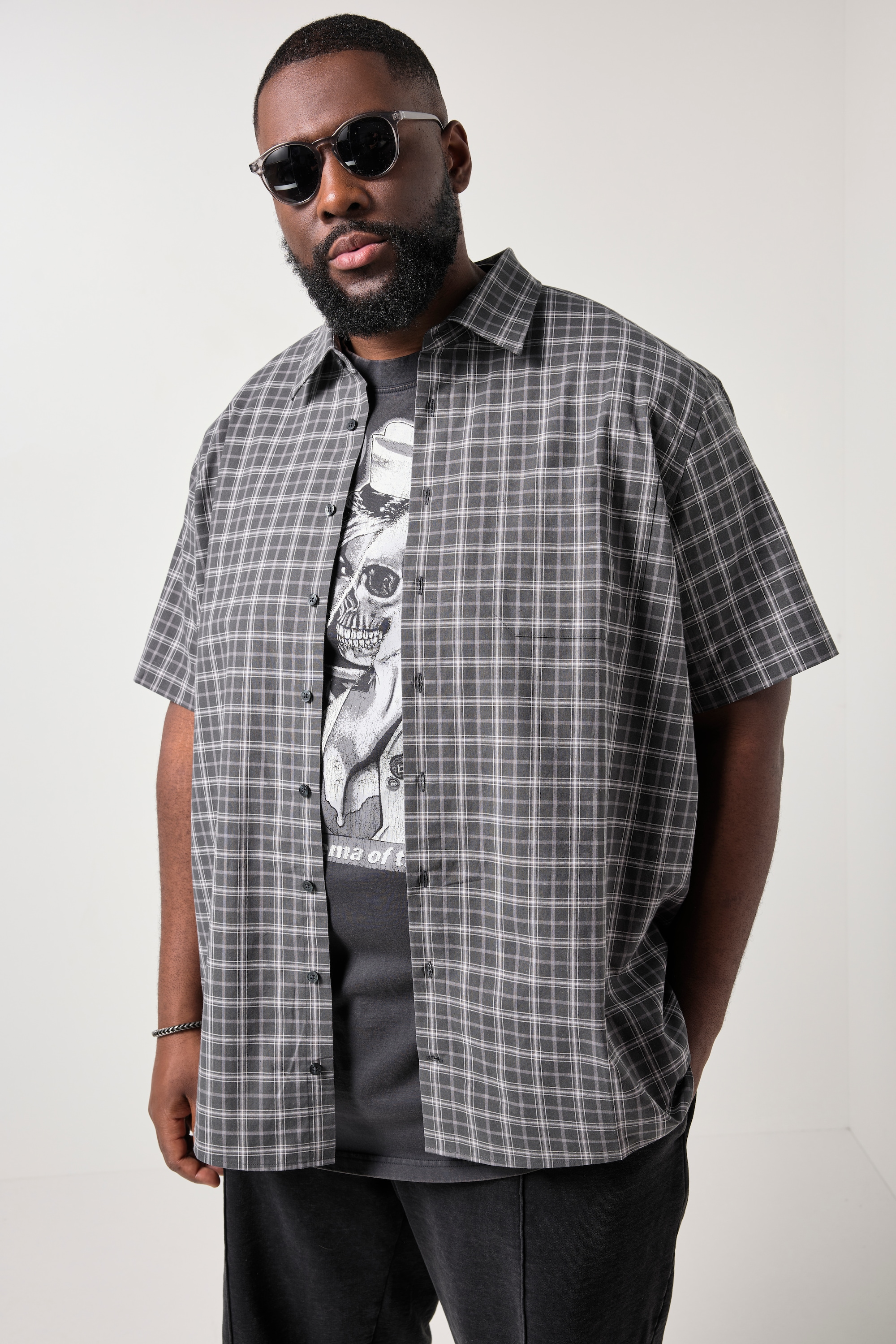 Chemise à carreaux, STHUGE