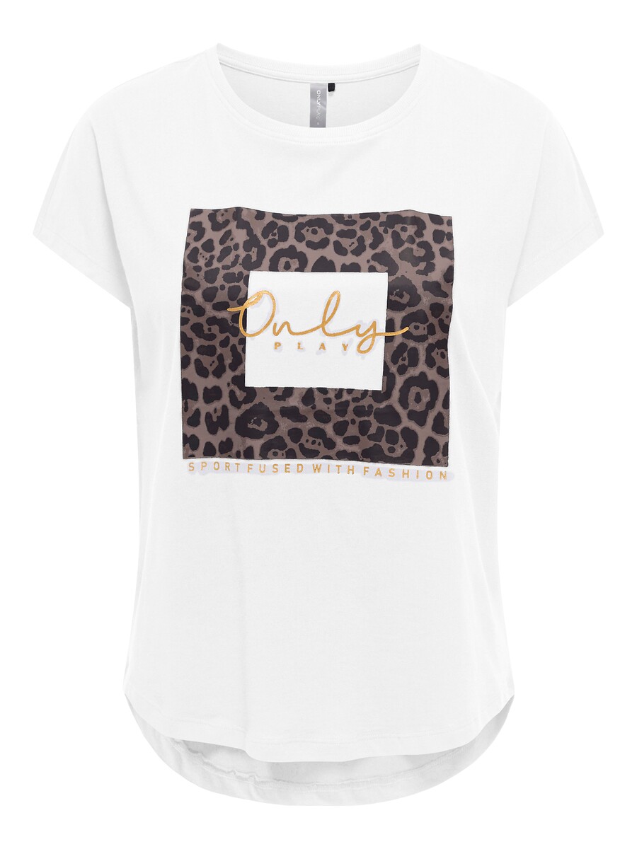 T-shirt avec imprimé devant, ONLY PLAY