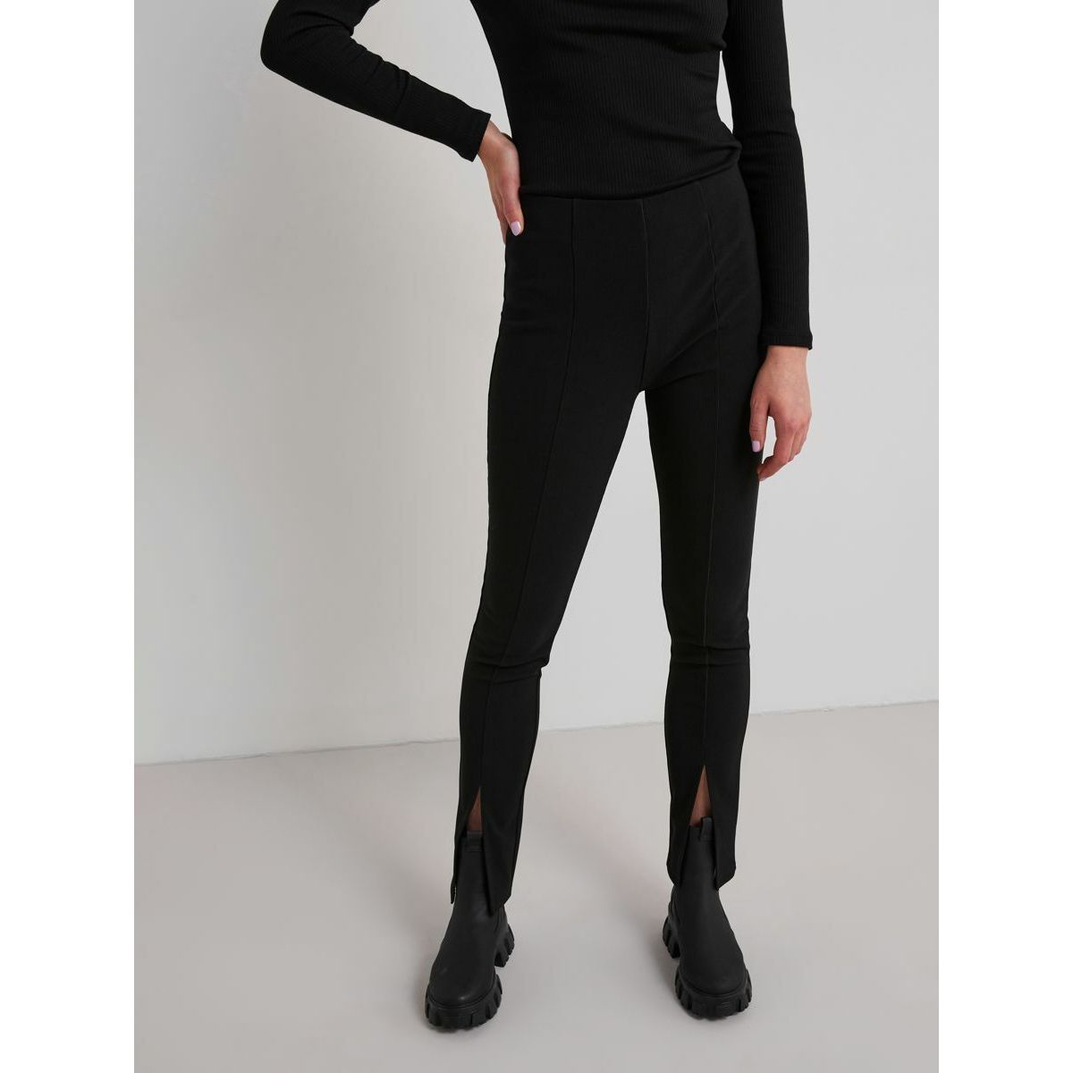 legging a fente noir