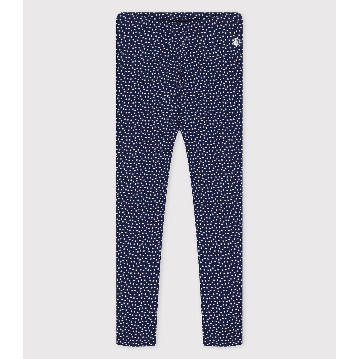 Leggings stampa a pois 3-12 anni blu a pois Petit Bateau | La Redoute