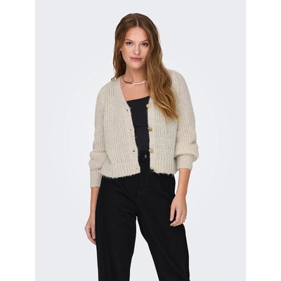V-Neck Buttoned Cardigan ONLY