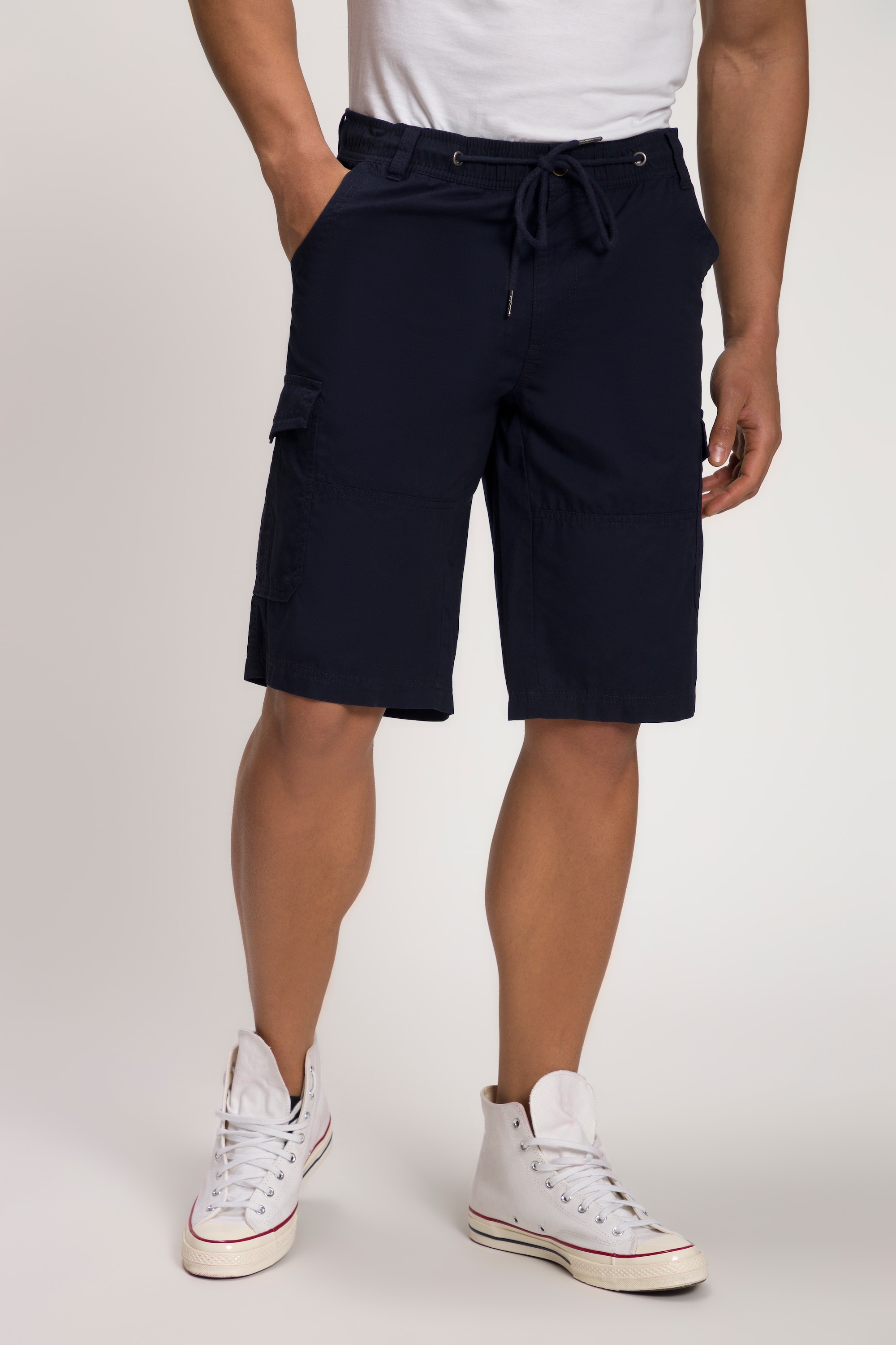 Bermuda cargo 6 poches, jambe droite, JP1880