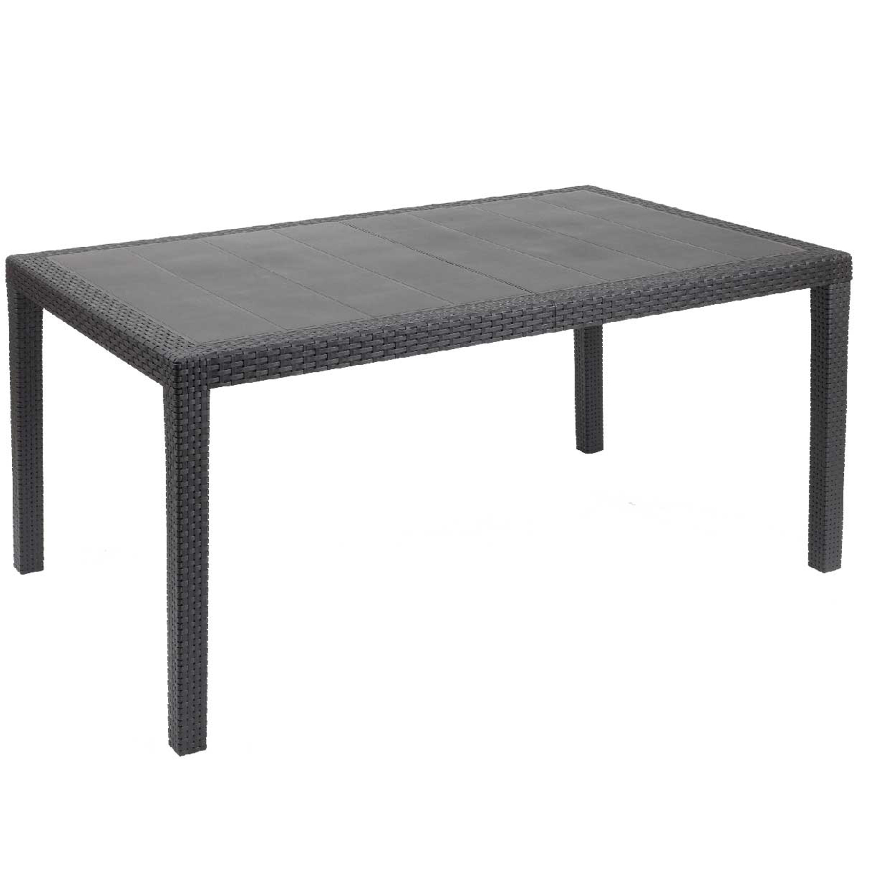 Table à manger extérieure Prince - Effet rotin, IMAGIN