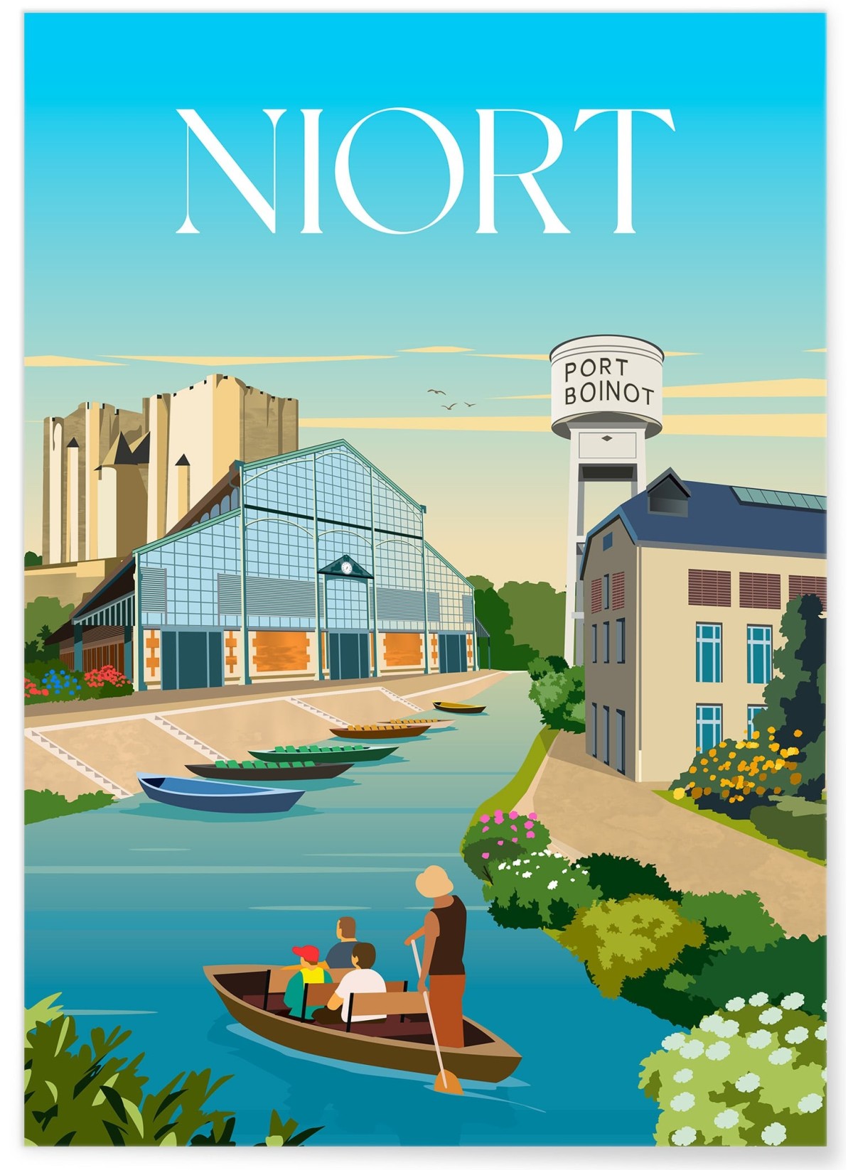 Affiche ville Niort 2, L'AFFICHERIE