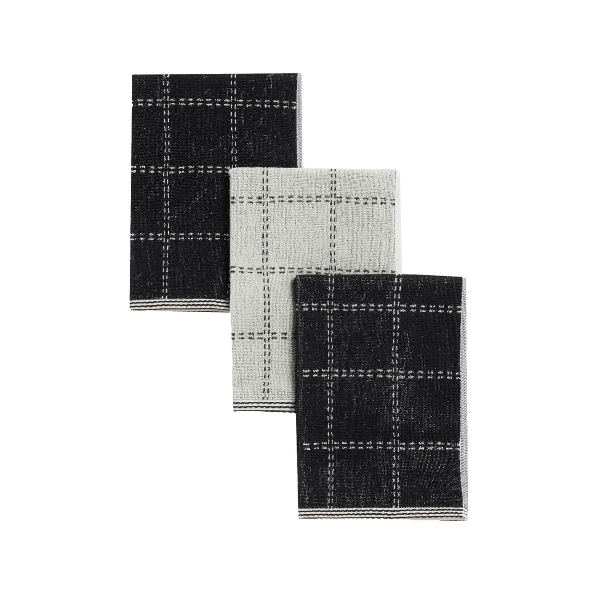 Torchon à carreaux, lot de 3, NEXT
