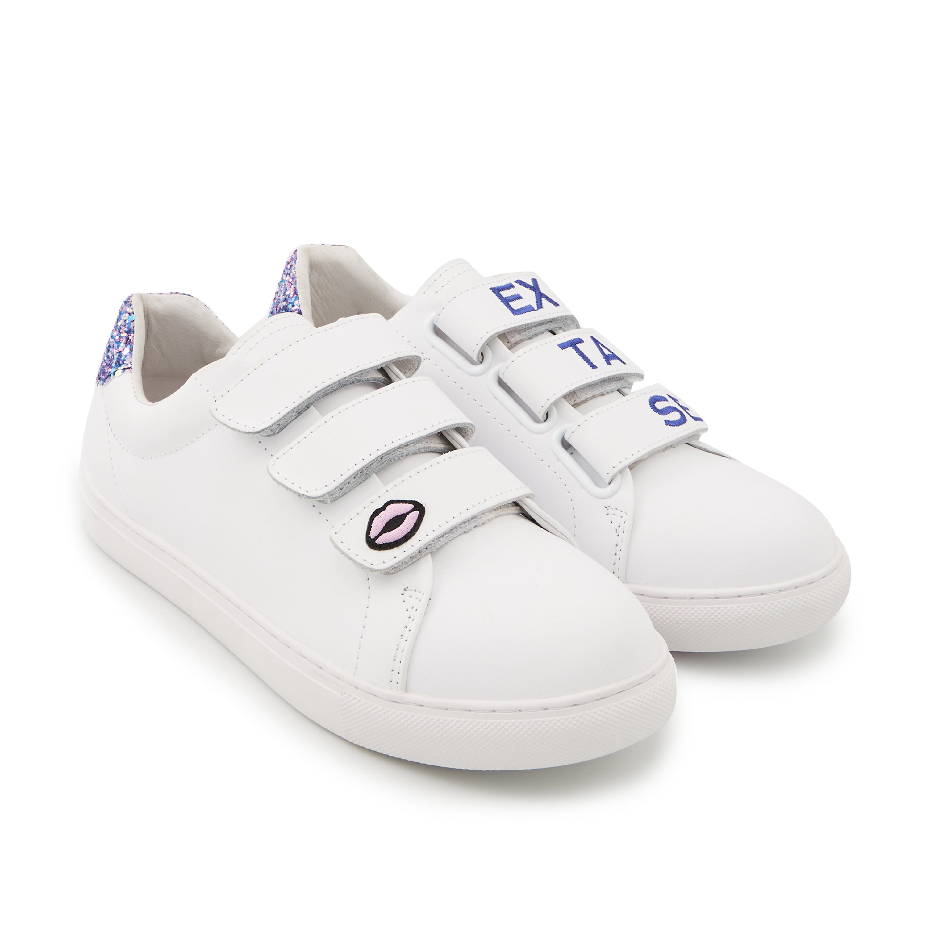 Baskets En Cuir Edith Satisfaction Extase, BONS BAISERS
