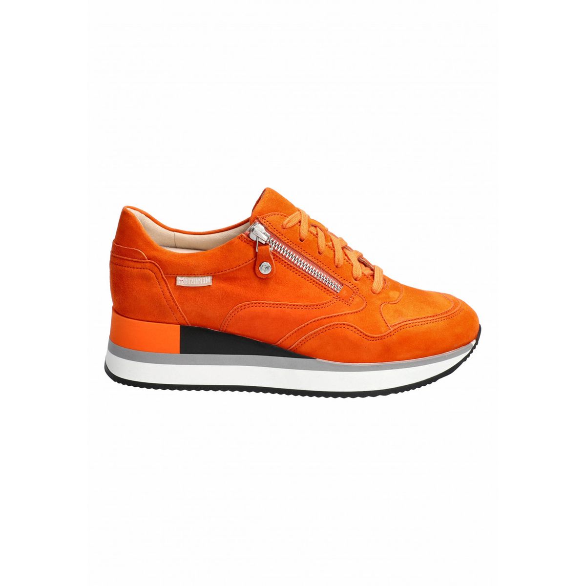 Sneakers best sale femme orange