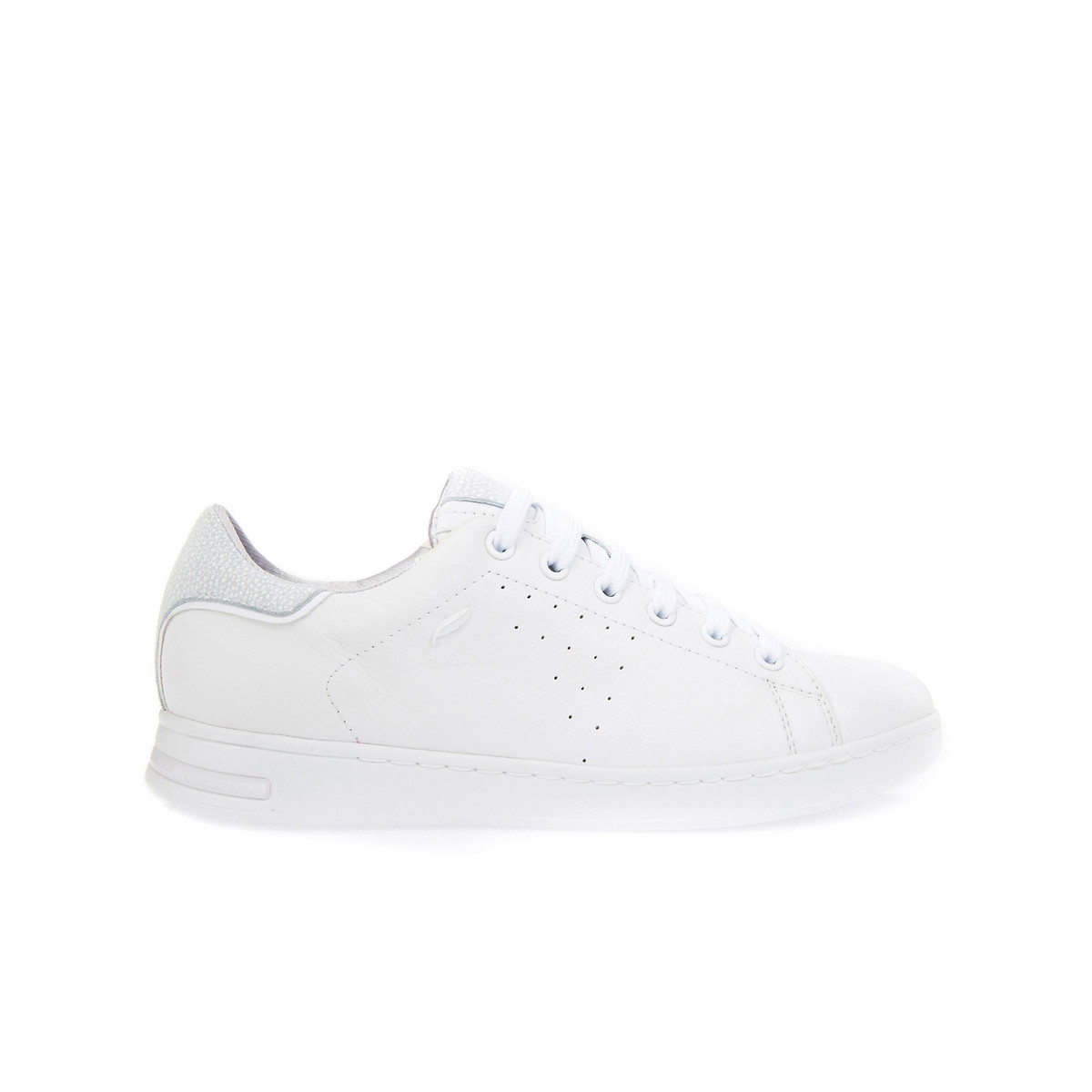 Jaysen leather breathable trainers, white, Geox | La Redoute