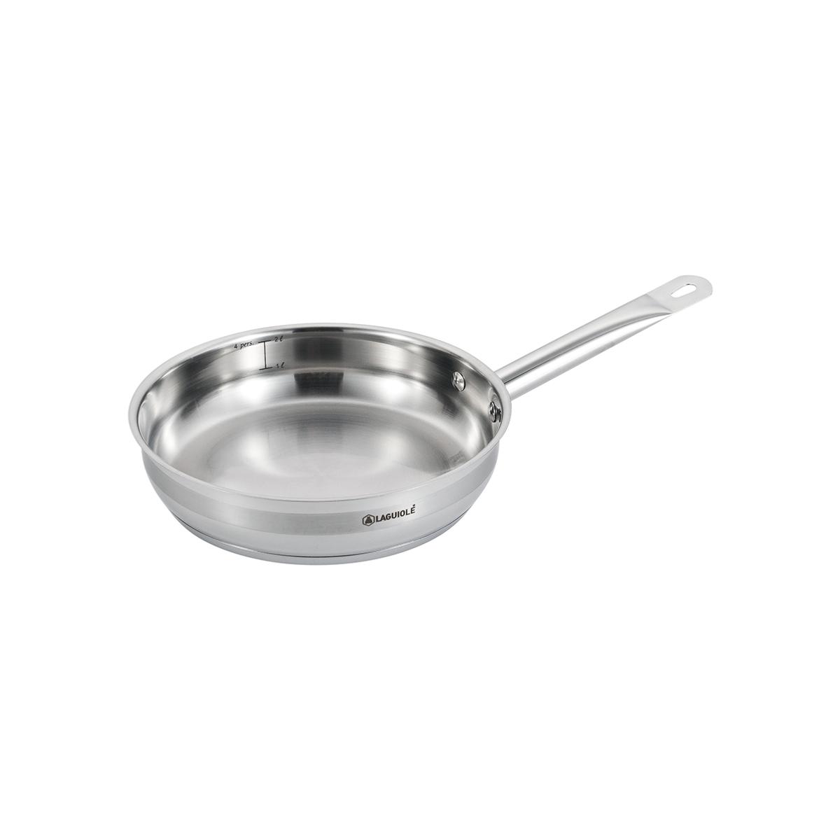Poêle inox 24cm induction, LAGUIOLE CUISSON